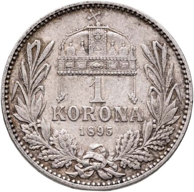 купить Венгрия 1 крона (crown) 1895