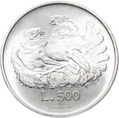 купить Сан-Марино 500 лир (lire) 1974