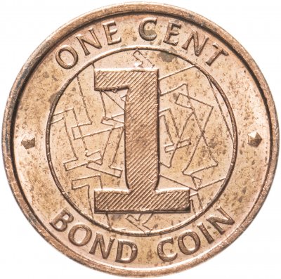 купить Зимбабве 1 цент (cent) 2014