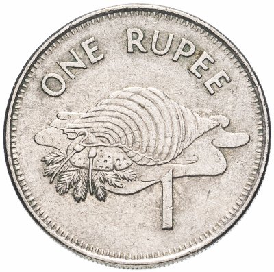 купить Сейшелы 1 рупия (rupee) 1982-2010 не магнетик, случайная дата