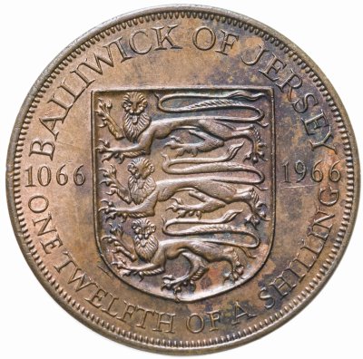 купить Джерси 1/12 шиллинга (shilling) 1966 "900 лет битве при Гастингсе"