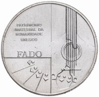 Купить Португалия 2,5 евро (euro) 2015 "Нематериальное культурное наследие - Фаду"
