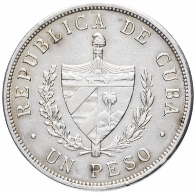 купить Куба 1 песо (peso) 1933