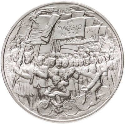 купить Сан-Марино 500 лир (lire) 1978 "Работа"