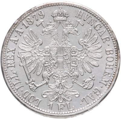 купить Австрия 1 флорин (florin) 1879