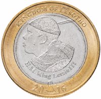 Купить Лесото 5 малоти 2016