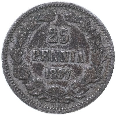 купить 25 пенни (pennia) 1897 L