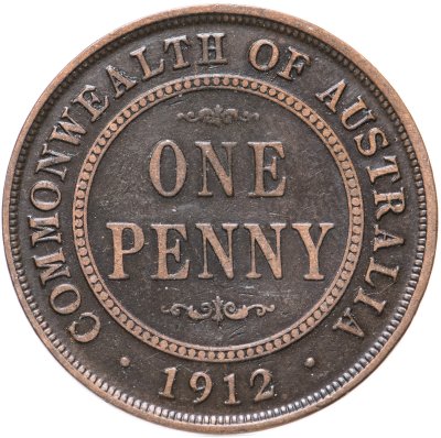купить Австралия 1 пенни (penny) 1912