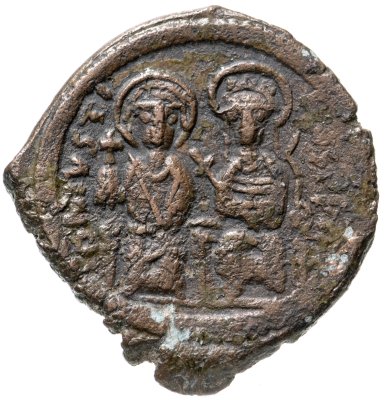 купить Византийская империя, Юстин II, 565-578 годы, фоллис.(Константинополь)