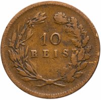 Купить Португалия 10 рейс (reis) 1891