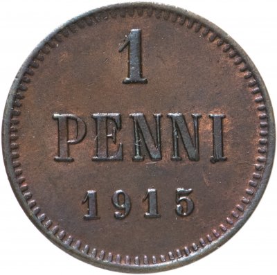 купить 1 пенни (penni) 1915