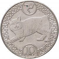 купить Остров Мэн 10 пенсов (pence) 2017