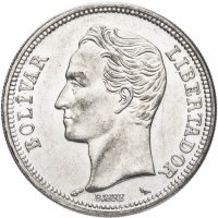 купить Венесуэла 2 боливара 1960