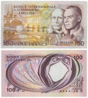 купить Люксембург 100 франков 1981 (Pick 14A)