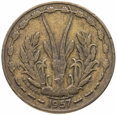 купить Того 10 франков 1957