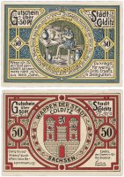 купить Германия (Саксония: Кольдиц) 50 пфеннигов 1921 (239.1/B1, тип O)