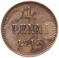 купить 1 пенни (penny) 1915