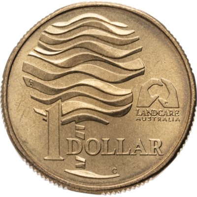 купить Австралия 1 доллар (dollar) 1993 "Landcare Australia — организация по защите окружающей среды"