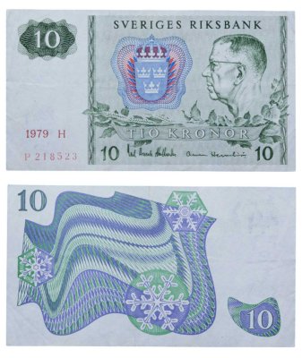 купить Швеция 10 крон 1979