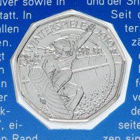 Купить Австрия 5 евро 2010 "Сноуборд" BU в книжечке