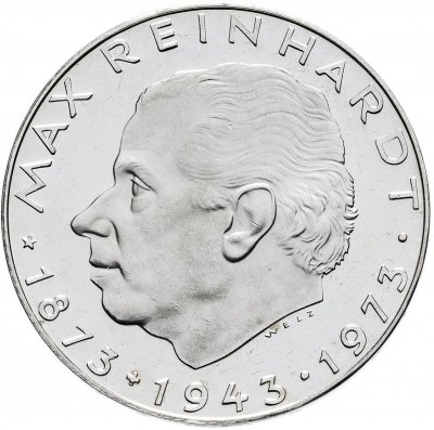 купить Австрия 25 шиллингов (shillings) 1973 "100 лет со дня рождения Макса Рейнхардта"