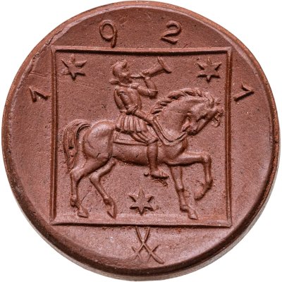 купить Германия (Гросс-Вартенберг, Нижняя Силезия) 1 марка 1921 нотгельд