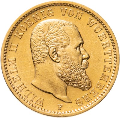 купить Германская империя (Вюртемберг) 20 марок (mark) 1905