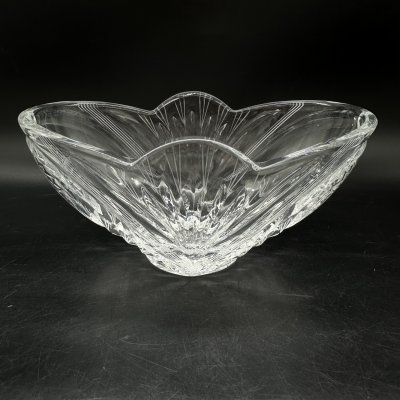 купить Салатник (конфетница) с цветочным декором, стекло, СССР, 1970-1990 гг.