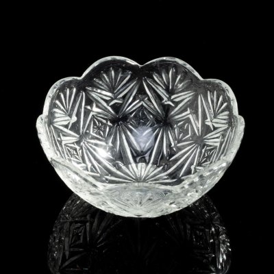 купить Салатник с рельефным декором, стекло, СССР, 1970-1980 гг.