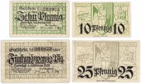 купить Германия (Померания: Хальберштадт) набор из 2-х нотгельдов 1920