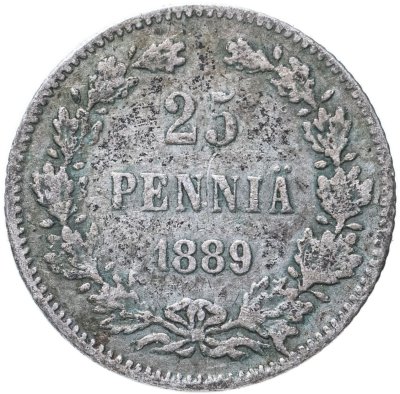 купить 25 пенни (pennia) 1889 L