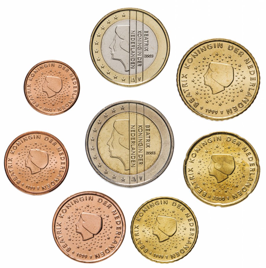 Голландская евро монета