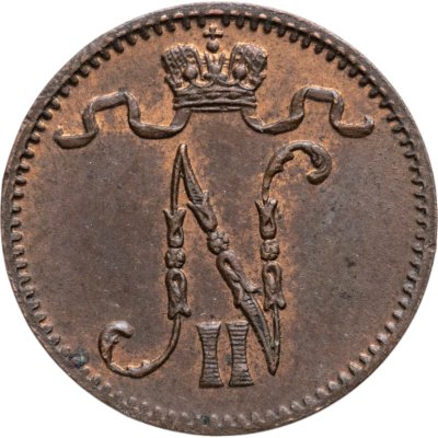 купить 1 пенни (penni) 1913 Российская Финляндия
