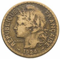 купить Того 2 франка (francs) 1924