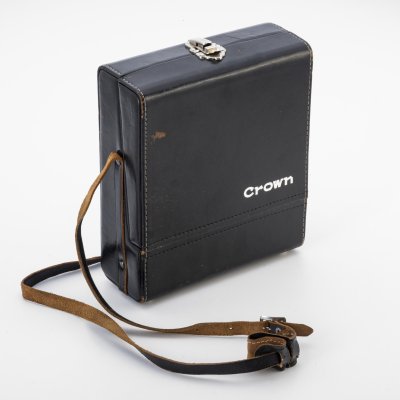 купить Кинокамера "Crown 8" в оригинальном кофре, серийный №67454, металл, стекло, кожа, Япония, 1960-1970 гг.