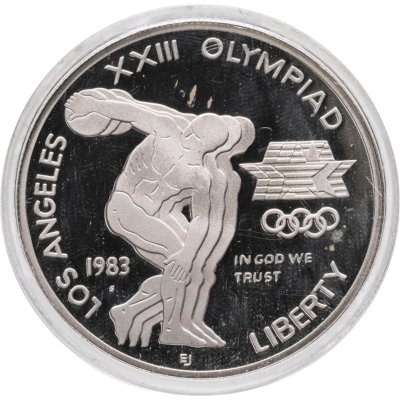 купить США 1 доллар (dollar) 1983 "XXIII летние Олимпийские Игры - Дискобол"