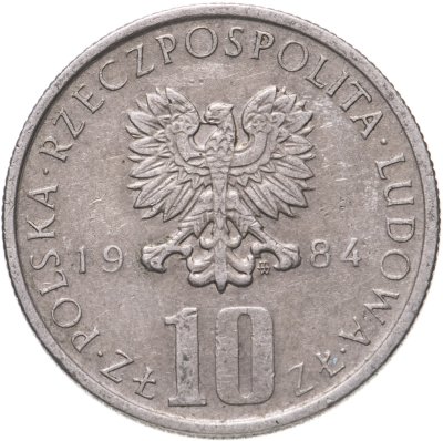 купить Польша 10 злотых 1984 "Болеслав Прус"