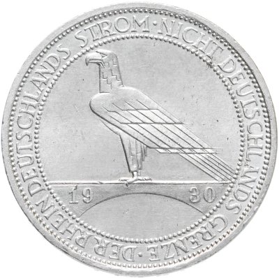 купить Германия 3 рейхсмарки (reichsmark) 1930 A "Освобождение Рейнской области (Рейнланда)"