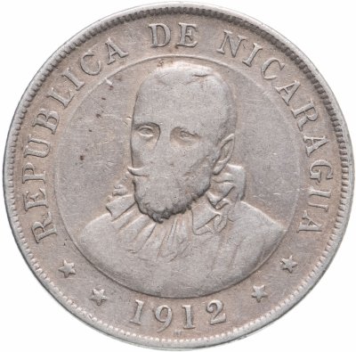купить Никарагуа 50 сентаво (centavos) 1912