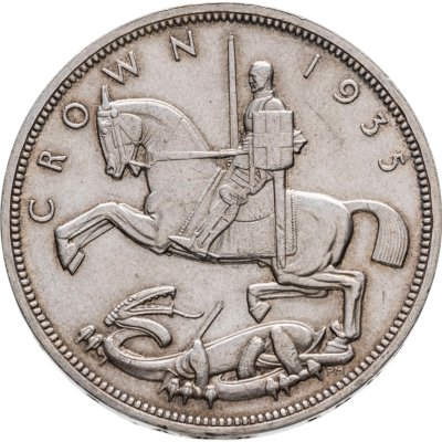 купить Великобритания 1 крона (crown) 1935 "25 лет правления Короля Георга V"