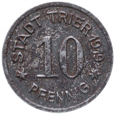 купить Германия (Трир) нотгельд 10 пфеннигов 1919