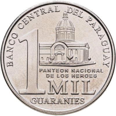 купить Парагвай 1000 гуарани (guaranies) 2008