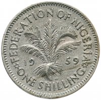 Купить Нигерия 1 шиллинг (shilling) 1959