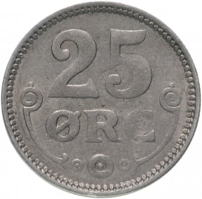 купить Дания 25 эре (ore) 1920