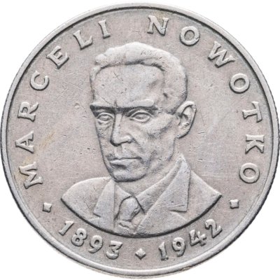 купить Польша 20 злотых 1974 "Марсель Новотко"