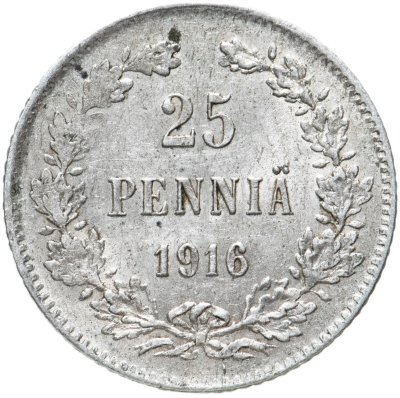 купить 25 пенни (pennia) 1916 S