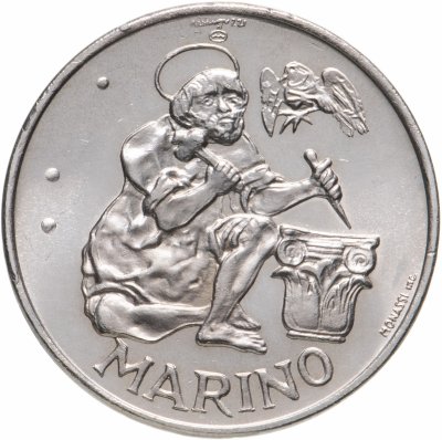 купить Сан-Марино 500 лир (lire) 1975 Скульптор
