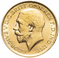 Купить Великобритания 1 фунт стерлингов (соверен, sovereign) 1912