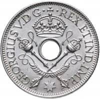 Купить Новая Гвинея 1 шиллинг (shilling) 1935 Георг V