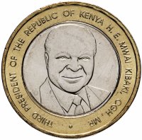 Купить Кения 40 шиллингов (shillings) 2003 "40 лет Независимости"